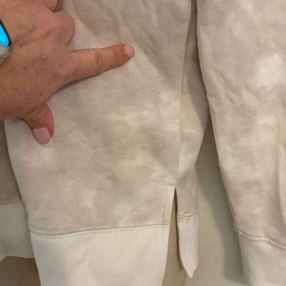 Old Navy Tan Colored Pullover with hood. Size XS - Picture 4 of 8